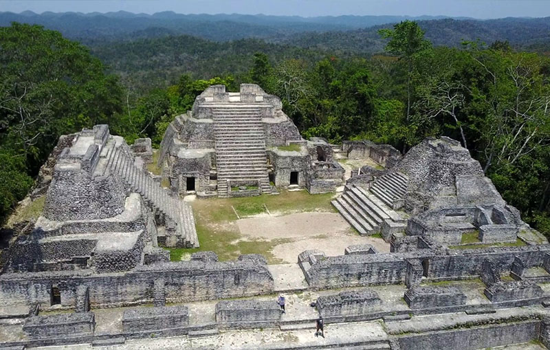 Belize Caracol Maya Ruin
